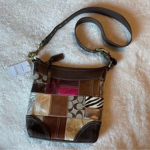 Coach Patchwork Leather Crossbody Bag